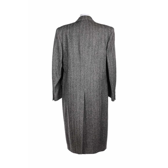 Reine Schurwolle Peacoats 44 Grey - Picture 2 of 2